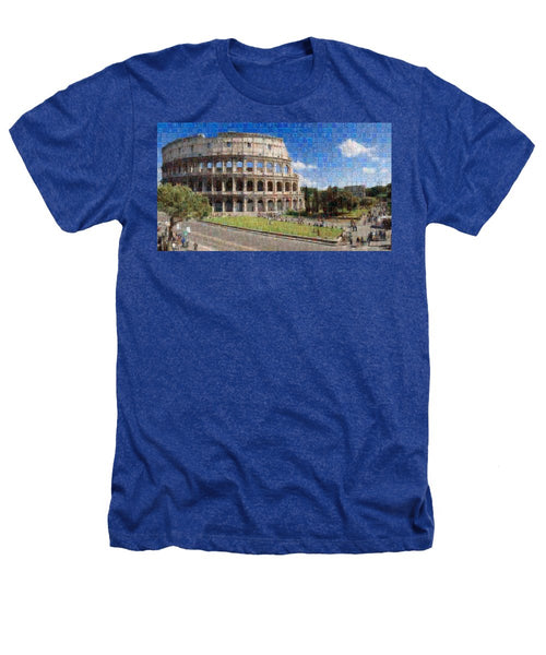 Colosseum - Heathers T-Shirt - ALEFBET - THE HEBREW LETTERS ART GALLERY