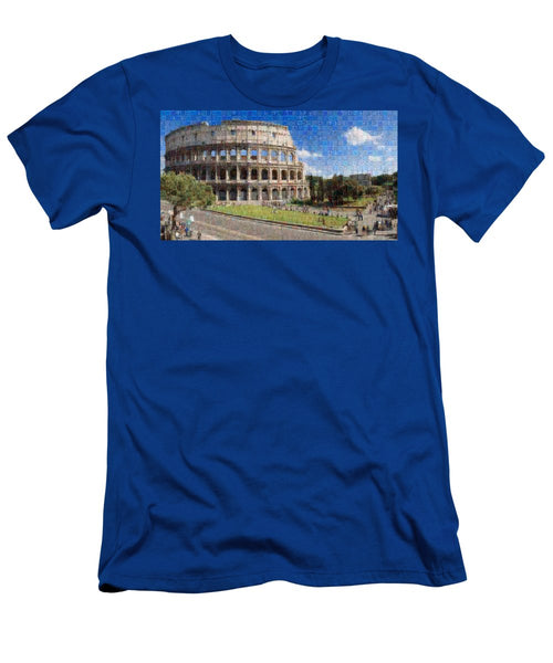 Colosseum - T-Shirt - ALEFBET - THE HEBREW LETTERS ART GALLERY