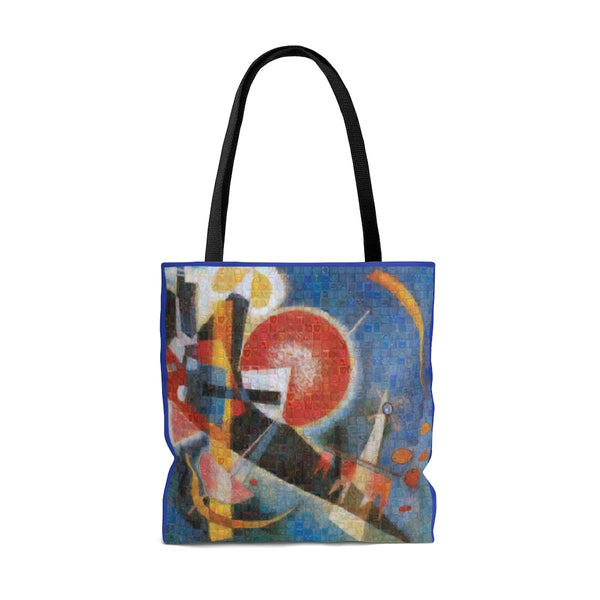Kandinsky squared Tote Bag, photomosaic by Gabriele Levy