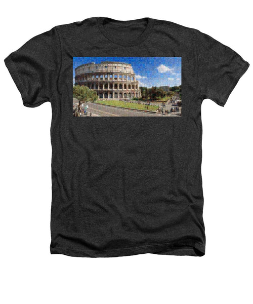 Colosseum - Heathers T-Shirt - ALEFBET - THE HEBREW LETTERS ART GALLERY