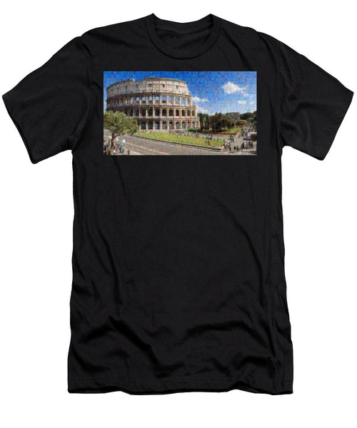 Colosseum - T-Shirt - ALEFBET - THE HEBREW LETTERS ART GALLERY