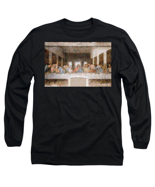Last Supper - Long Sleeve T-Shirt - ALEFBET - THE HEBREW LETTERS ART GALLERY