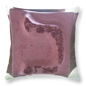 Rose KAF - Throw Pillow - ALEFBET - THE HEBREW LETTERS ART GALLERY