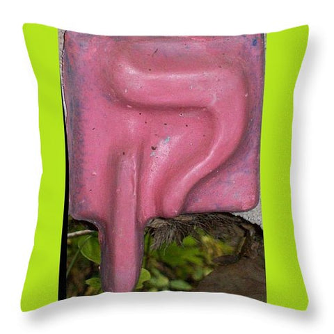 Rose QOF - Throw Pillow - ALEFBET - THE HEBREW LETTERS ART GALLERY