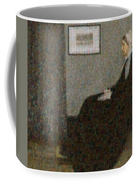 Tribute to Abbott - Mug - ALEFBET - THE HEBREW LETTERS ART GALLERY