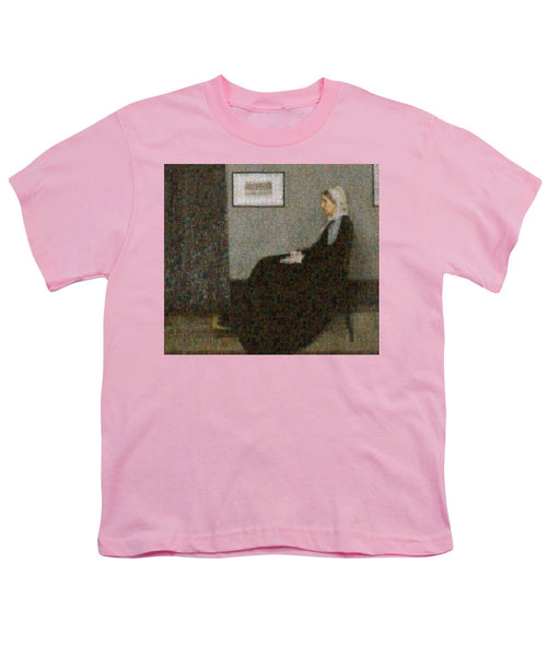 Tribute to Abbott - Youth T-Shirt - ALEFBET - THE HEBREW LETTERS ART GALLERY