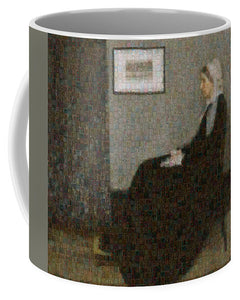 Tribute to Abbott - Mug - ALEFBET - THE HEBREW LETTERS ART GALLERY