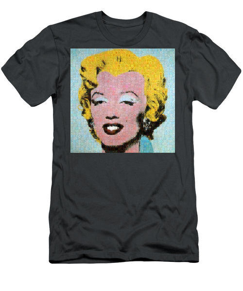 Tribute to Andy Warhol - 1 - T-Shirt - ALEFBET - THE HEBREW LETTERS ART GALLERY