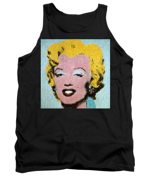 Tribute to Andy Warhol - 1 - Tank Top - ALEFBET - THE HEBREW LETTERS ART GALLERY