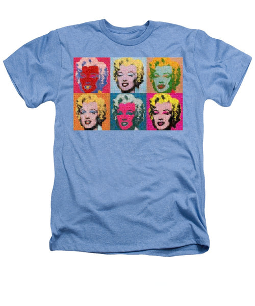 Tribute to Andy Warhol - 2 - Heathers T-Shirt - ALEFBET - THE HEBREW LETTERS ART GALLERY