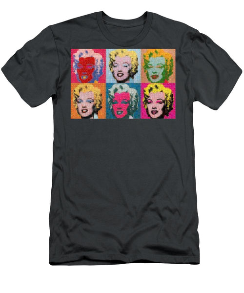 Tribute to Andy Warhol - 2 - T-Shirt - ALEFBET - THE HEBREW LETTERS ART GALLERY