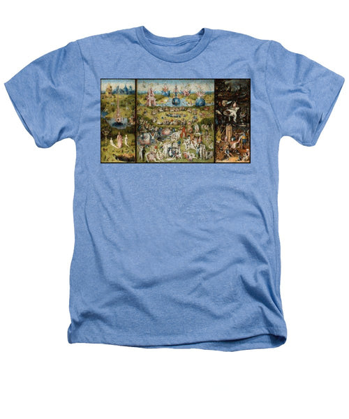 Tribute to Bosch - Heathers T-Shirt - ALEFBET - THE HEBREW LETTERS ART GALLERY