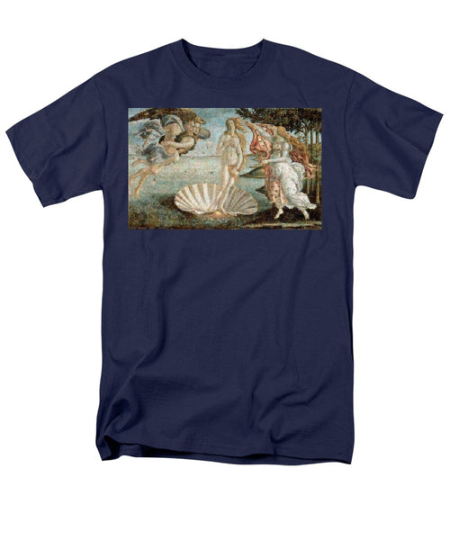 Tribute to Botticelli - Men's T-Shirt  (Regular Fit) - ALEFBET - THE HEBREW LETTERS ART GALLERY