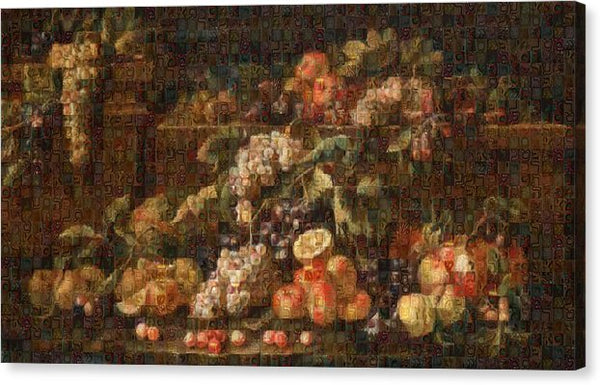 Tribute to Bruegel - Canvas Print - ALEFBET - THE HEBREW LETTERS ART GALLERY