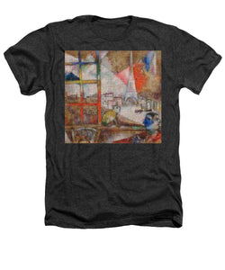 Tribute to Chagall . 5 - Heathers T-Shirt - ALEFBET - THE HEBREW LETTERS ART GALLERY