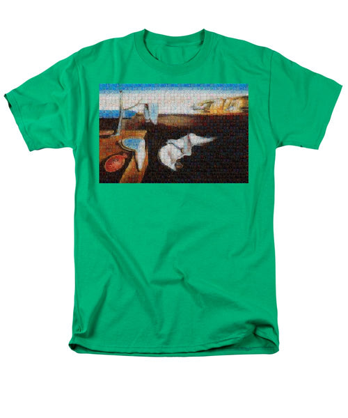 Tribute to Dali - 1 - Men's T-Shirt  (Regular Fit) - ALEFBET - THE HEBREW LETTERS ART GALLERY