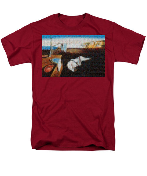 Tribute to Dali - 1 - Men's T-Shirt  (Regular Fit) - ALEFBET - THE HEBREW LETTERS ART GALLERY