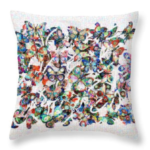 Tribute to Gestein - Throw Pillow - ALEFBET - THE HEBREW LETTERS ART GALLERY
