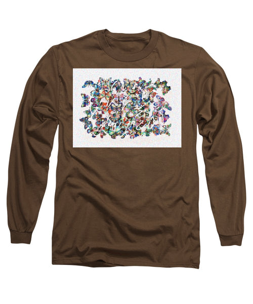 Tribute to Gestein - Long Sleeve T-Shirt - ALEFBET - THE HEBREW LETTERS ART GALLERY