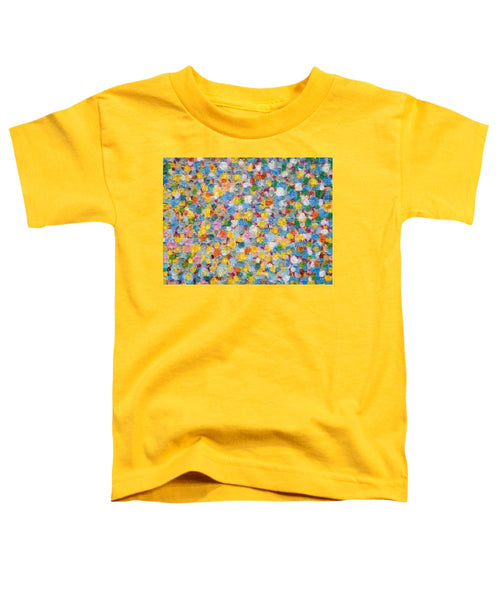 Tribute to Hirst - Toddler T-Shirt - ALEFBET - THE HEBREW LETTERS ART GALLERY