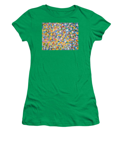 Tribute to Hirst - Women's T-Shirt - ALEFBET - THE HEBREW LETTERS ART GALLERY