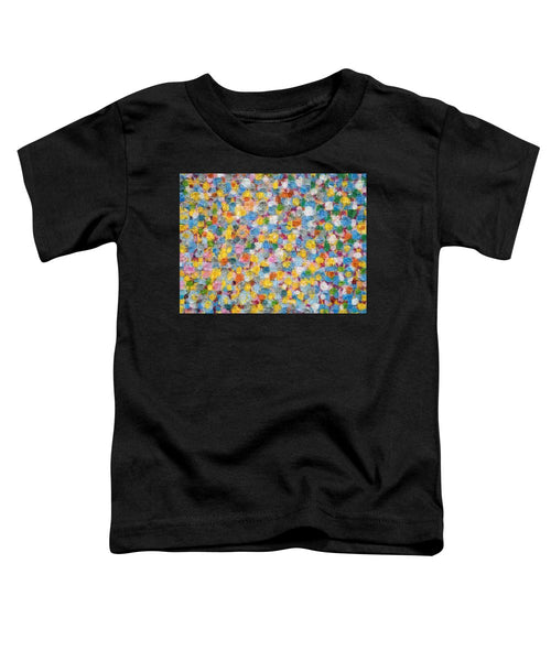 Tribute to Hirst - Toddler T-Shirt - ALEFBET - THE HEBREW LETTERS ART GALLERY