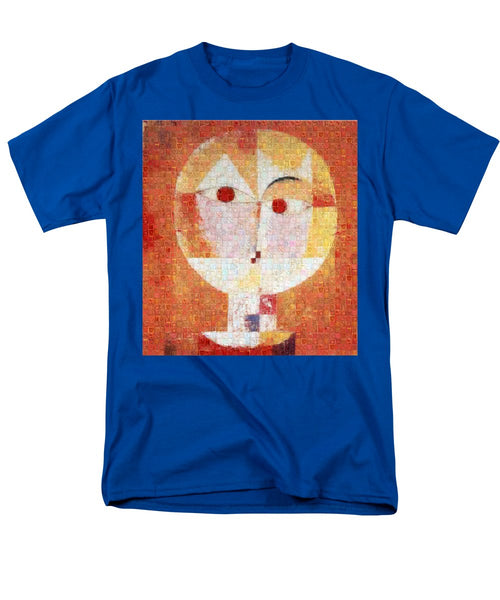Tribute to Klee - 1 - Men's T-Shirt  (Regular Fit) - ALEFBET - THE HEBREW LETTERS ART GALLERY