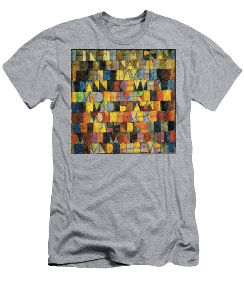 Tribute to Klee - 2 - T-Shirt - ALEFBET - THE HEBREW LETTERS ART GALLERY