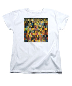Tribute to Klee - 2 - Women's T-Shirt (Standard Fit) - ALEFBET - THE HEBREW LETTERS ART GALLERY