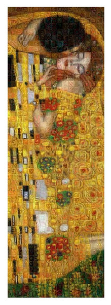 Tribute to Klimt - Yoga Mat - ALEFBET - THE HEBREW LETTERS ART GALLERY