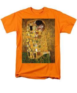 Tribute to Klimt - Men's T-Shirt  (Regular Fit) - ALEFBET - THE HEBREW LETTERS ART GALLERY