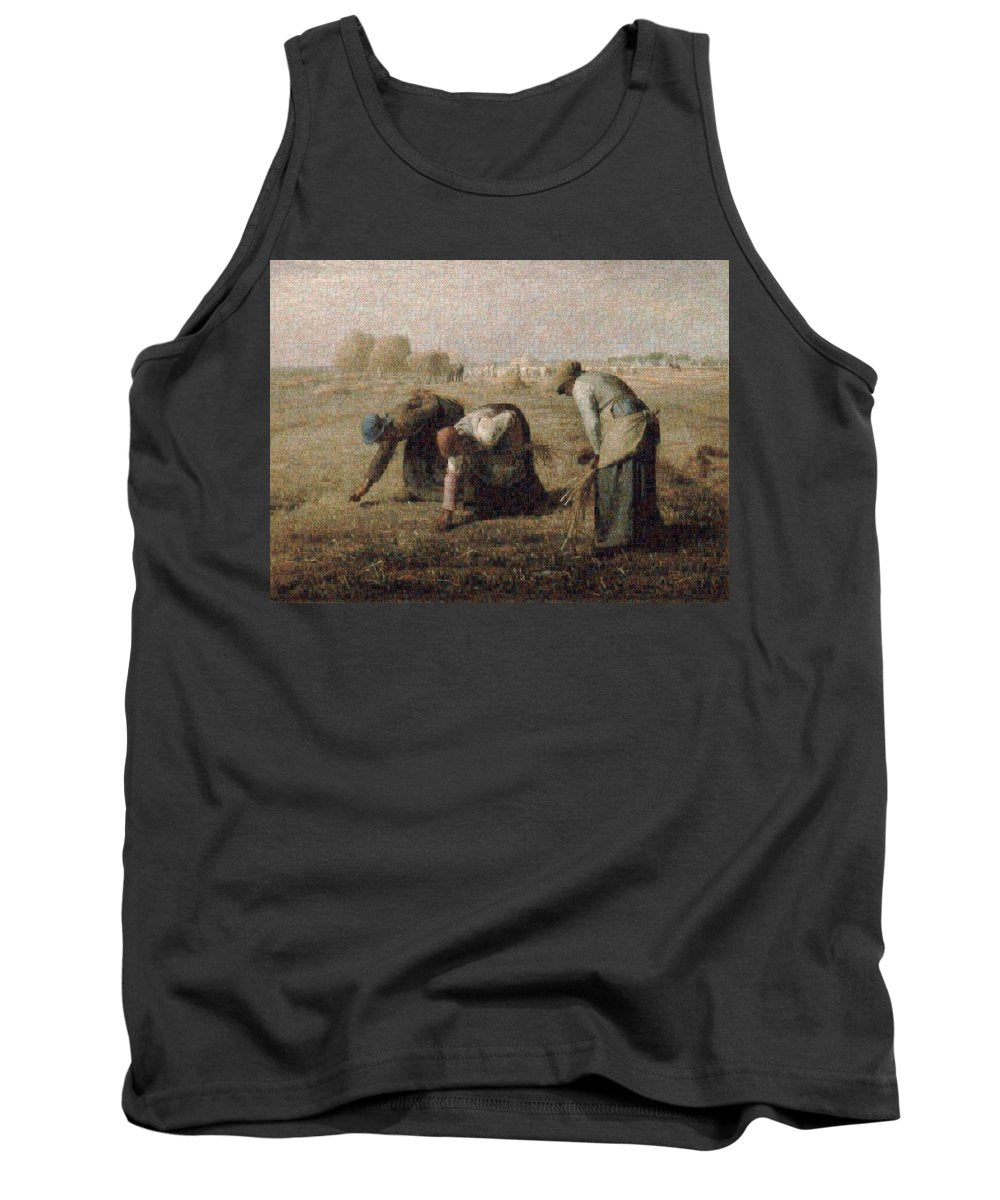 Tribute to Millet - Tank Top - ALEFBET - THE HEBREW LETTERS ART GALLERY