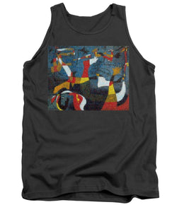 Tribute to Miro - 2 - Tank Top - ALEFBET - THE HEBREW LETTERS ART GALLERY