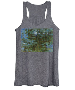 Tribute to Monet - 1 - Women's Tank Top - ALEFBET - THE HEBREW LETTERS ART GALLERY