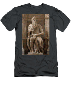 Tribute to Moses - T-Shirt - ALEFBET - THE HEBREW LETTERS ART GALLERY