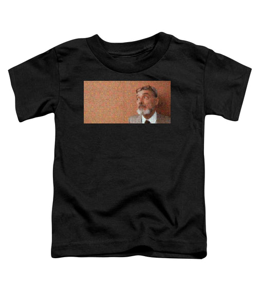 Tribute to Primo Levi - Toddler T-Shirt - ALEFBET - THE HEBREW LETTERS ART GALLERY