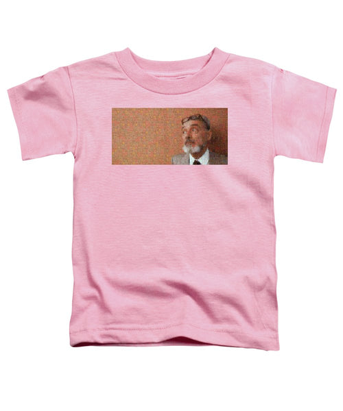 Tribute to Primo Levi - Toddler T-Shirt - ALEFBET - THE HEBREW LETTERS ART GALLERY