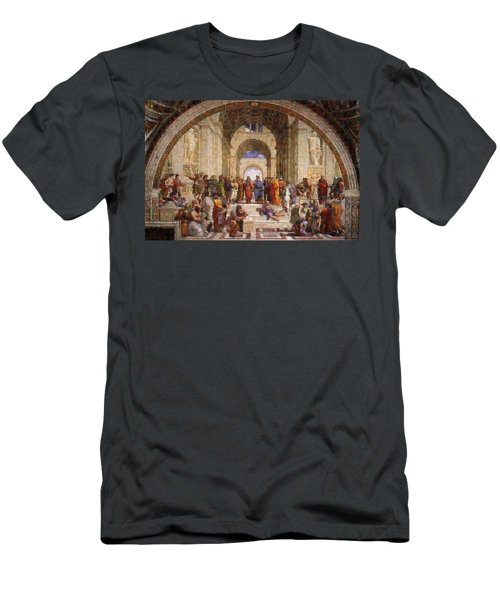 Tribute to Raffaello - T-Shirt - ALEFBET - THE HEBREW LETTERS ART GALLERY