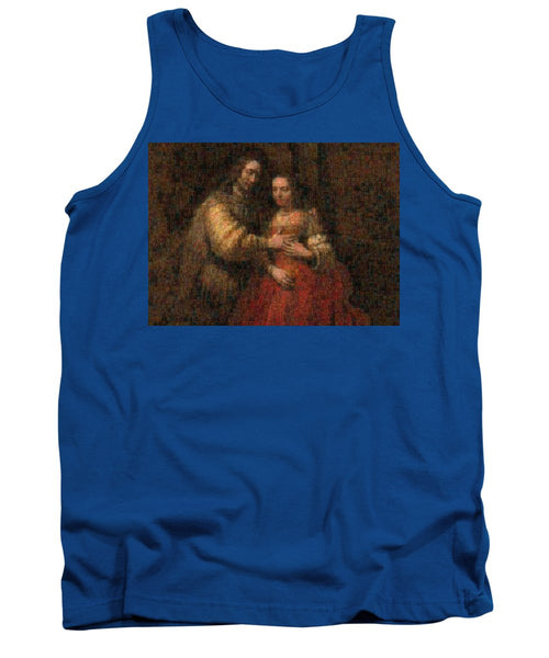 Tribute to Rembrandt - Tank Top - ALEFBET - THE HEBREW LETTERS ART GALLERY
