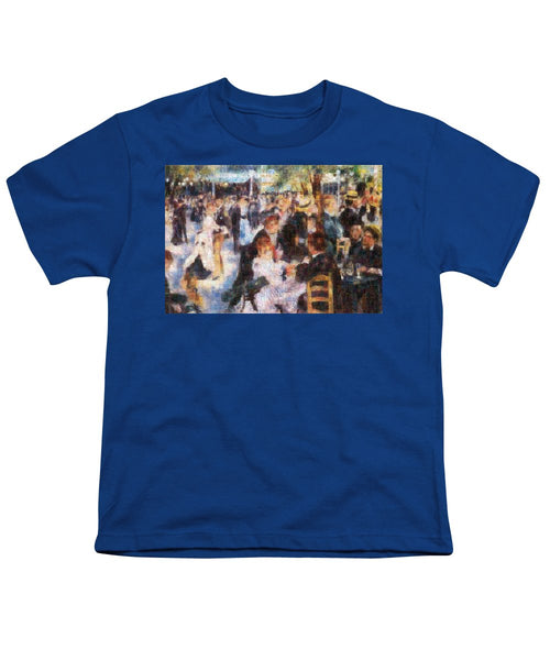 Tribute to Renoir - Youth T-Shirt - ALEFBET - THE HEBREW LETTERS ART GALLERY