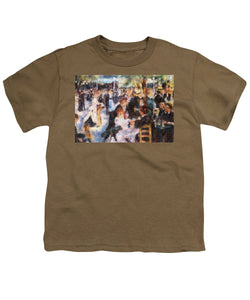 Tribute to Renoir - Youth T-Shirt - ALEFBET - THE HEBREW LETTERS ART GALLERY