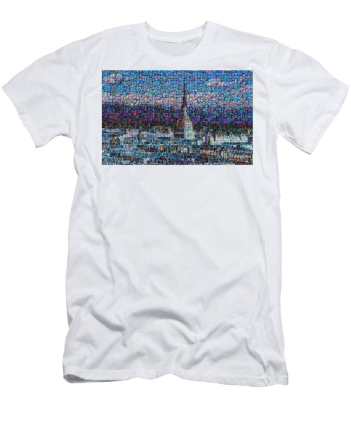Tribute to Torino - 2 - T-Shirt - ALEFBET - THE HEBREW LETTERS ART GALLERY