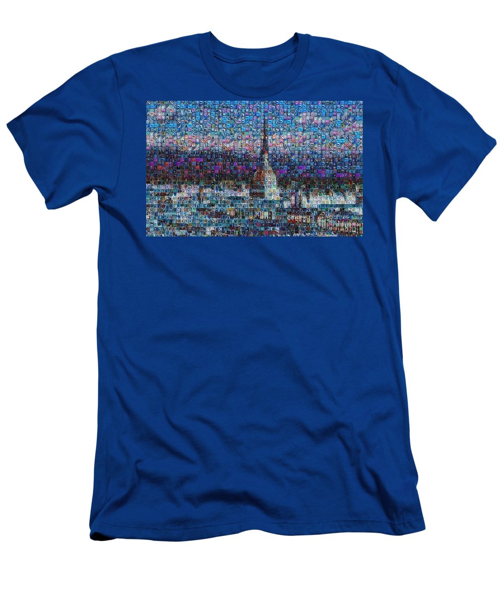 Tribute to Torino - 2 - T-Shirt - ALEFBET - THE HEBREW LETTERS ART GALLERY