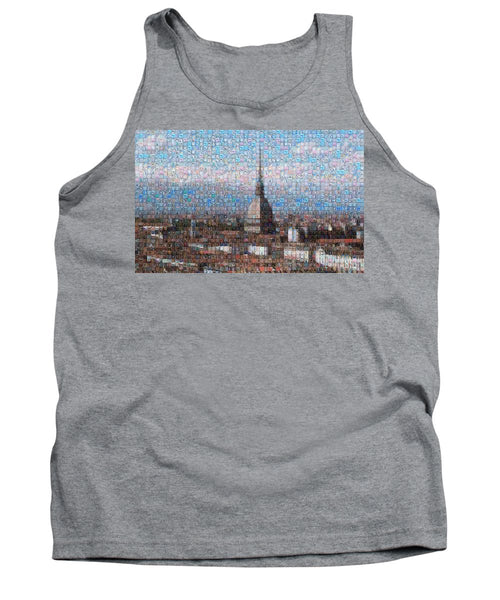Tribute to Torino - Tank Top - ALEFBET - THE HEBREW LETTERS ART GALLERY