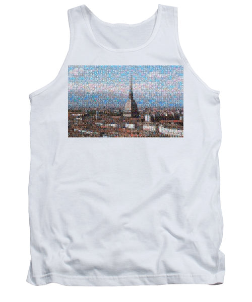 Tribute to Torino - Tank Top - ALEFBET - THE HEBREW LETTERS ART GALLERY