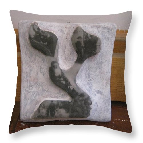 Tzadikim - Throw Pillow - ALEFBET - THE HEBREW LETTERS ART GALLERY