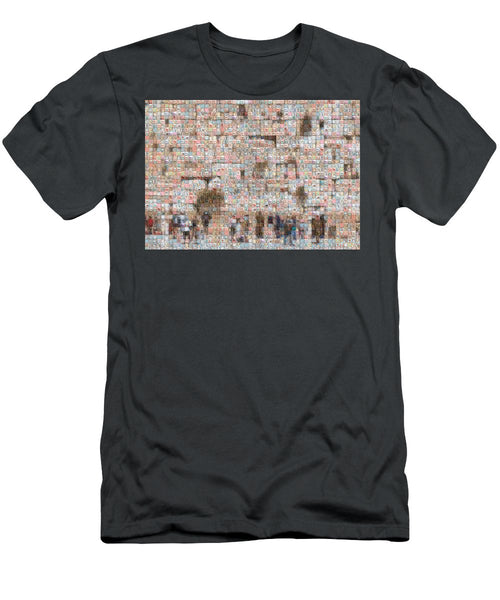 Western Wall - T-Shirt - ALEFBET - THE HEBREW LETTERS ART GALLERY