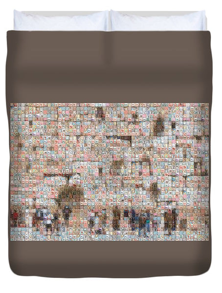 Western Wall - Duvet Cover - ALEFBET - THE HEBREW LETTERS ART GALLERY