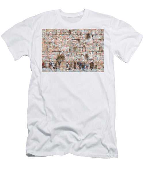 Western Wall - T-Shirt - ALEFBET - THE HEBREW LETTERS ART GALLERY